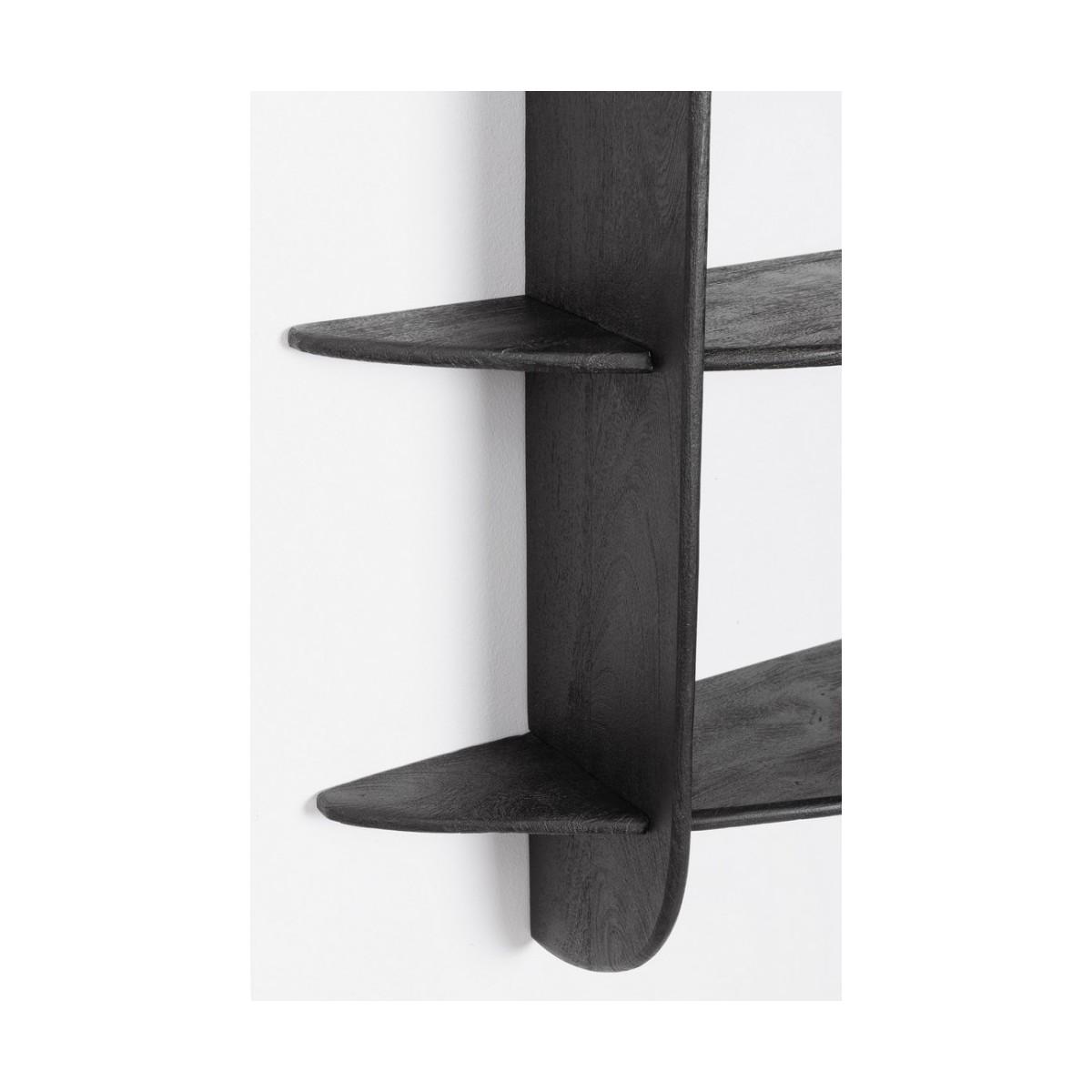 Mensola 3 Pianiwestwood Nero | Bizzotto