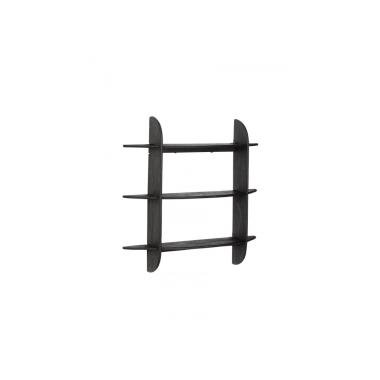 Mensola 3 Pianiwestwood Nero | Bizzotto