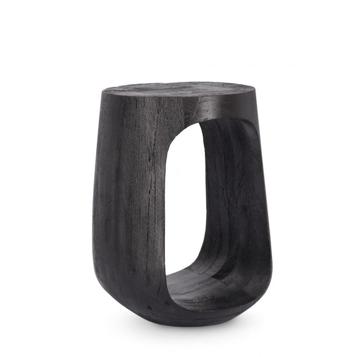 Tavolino Lopez Tondo cm.Ã?33 Black | Bizzotto