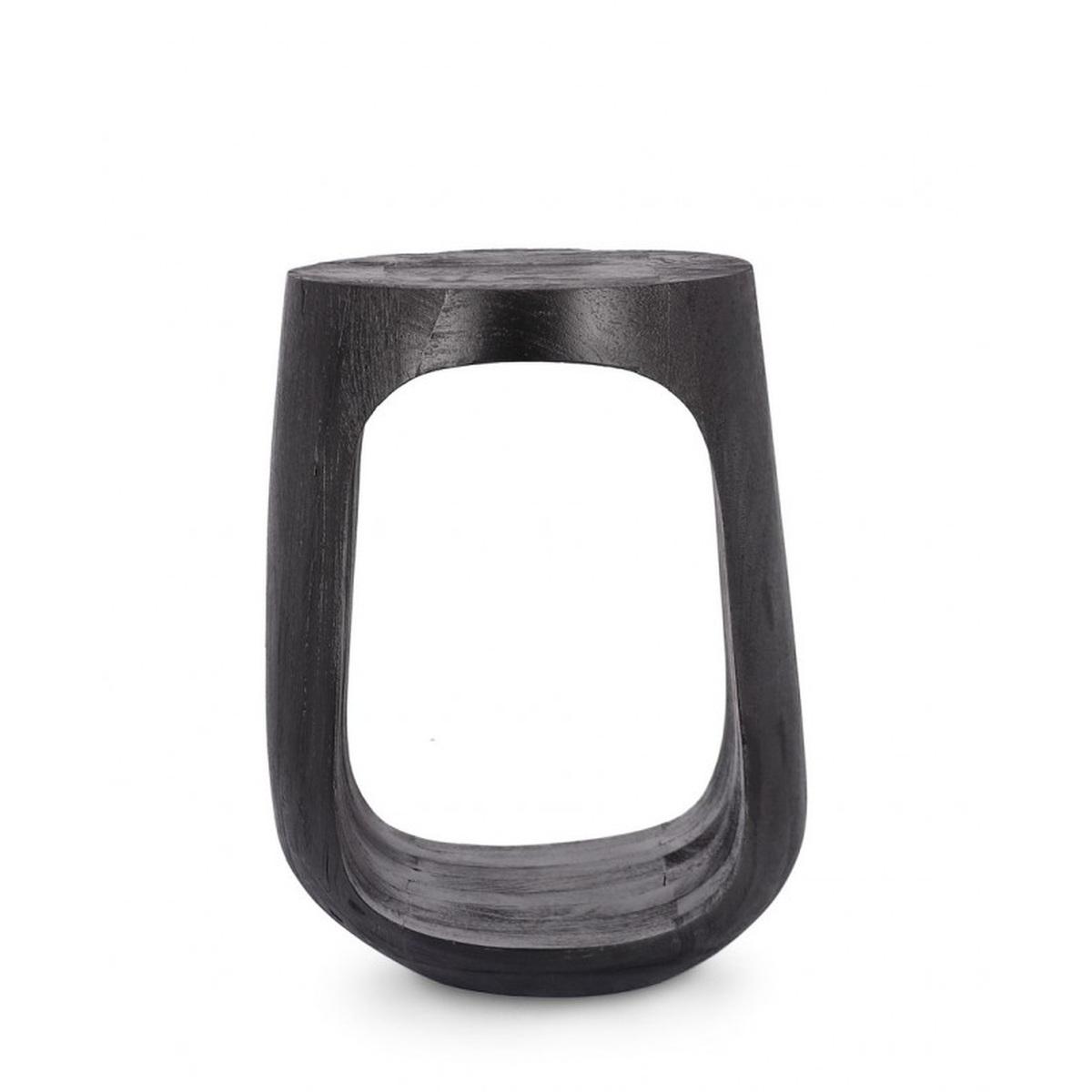 Tavolino Lopez Tondo cm.Ã?33 Black | Bizzotto