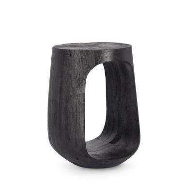 Tavolino Lopez Tondo cm.Ã?33 Black | Bizzotto