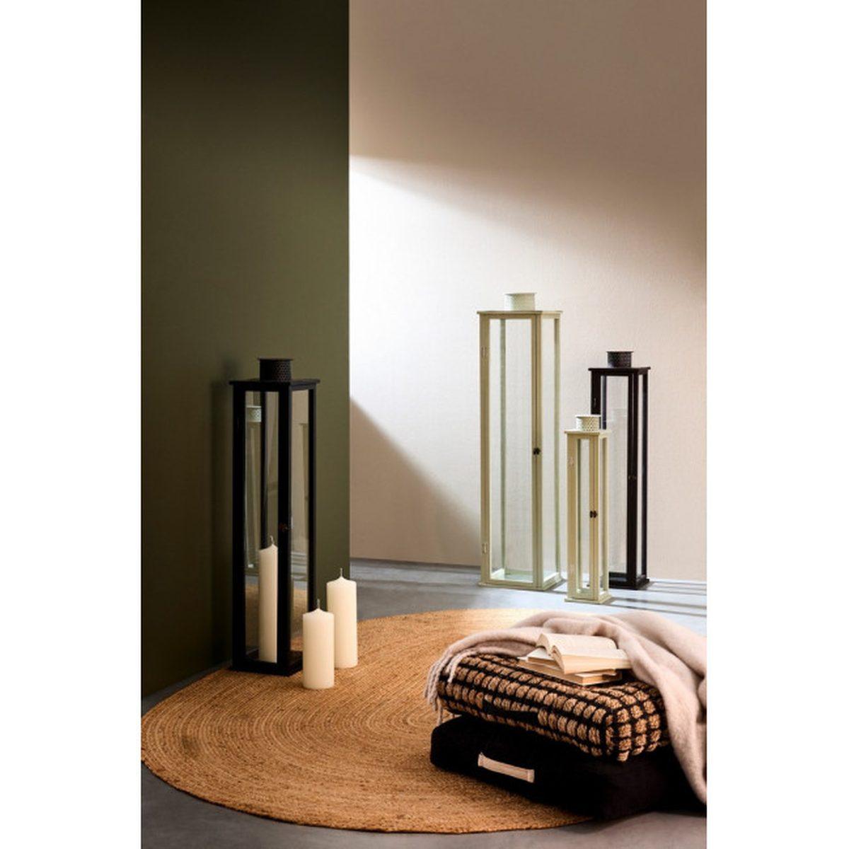 Lanterna Set pz.3 Torsti Nero | Bizzotto