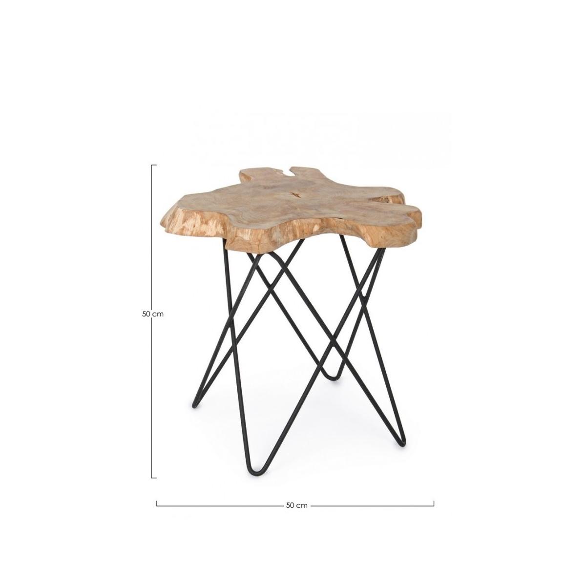 Tavolino Savanna Nero | Bizzotto