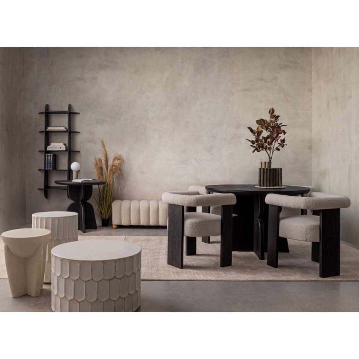 Tavolino Caesar Tondo cm.Ã?66 Bianco | Bizzotto