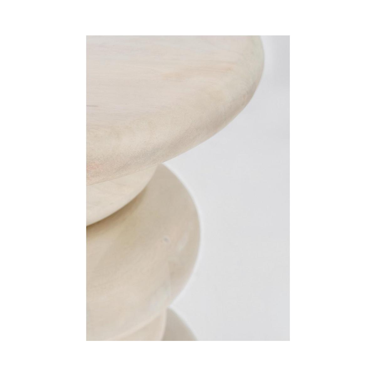 Tavolino Lopez Tondo cm.Ã?40 Naturale | Bizzotto