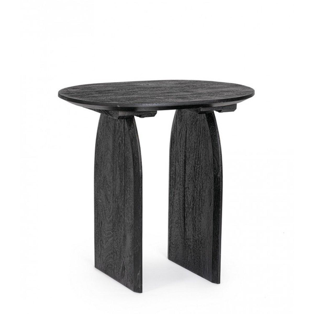 Tavolino Monterrey Black cm.60x45 | Bizzotto