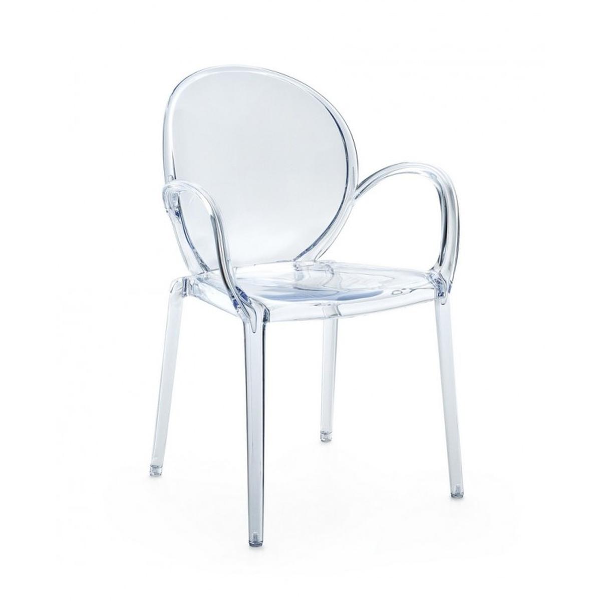 Sedia con Braccioli Camilla Trasp | Bizzotto