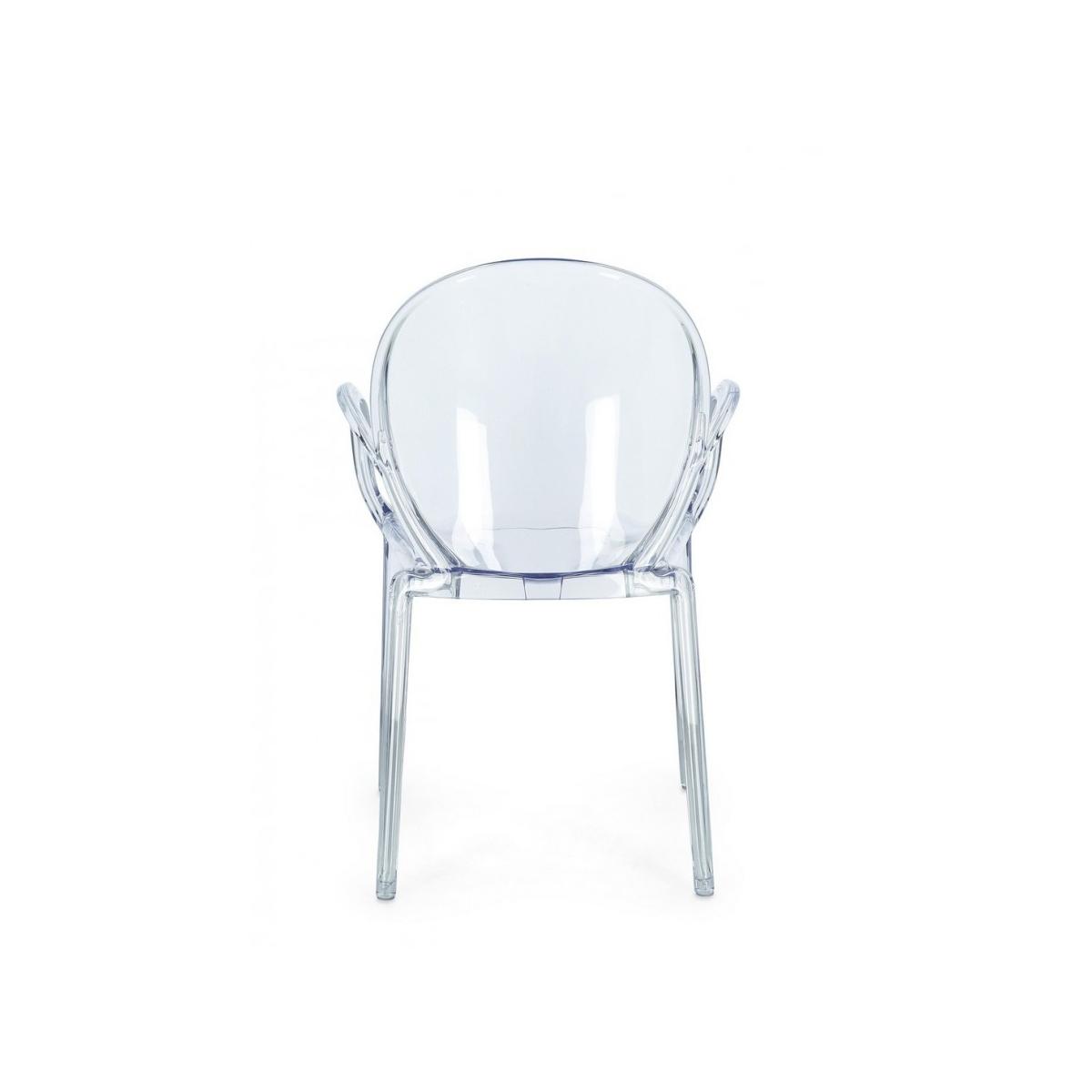 Sedia con Braccioli Camilla Trasp | Bizzotto