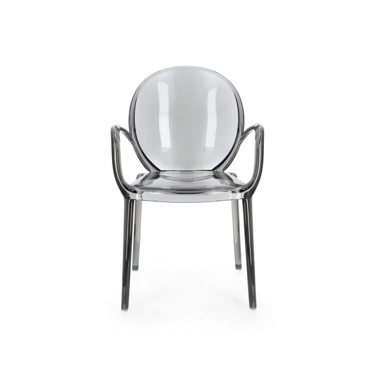 Sedia con Braccioli Camilla Fume' | Bizzotto