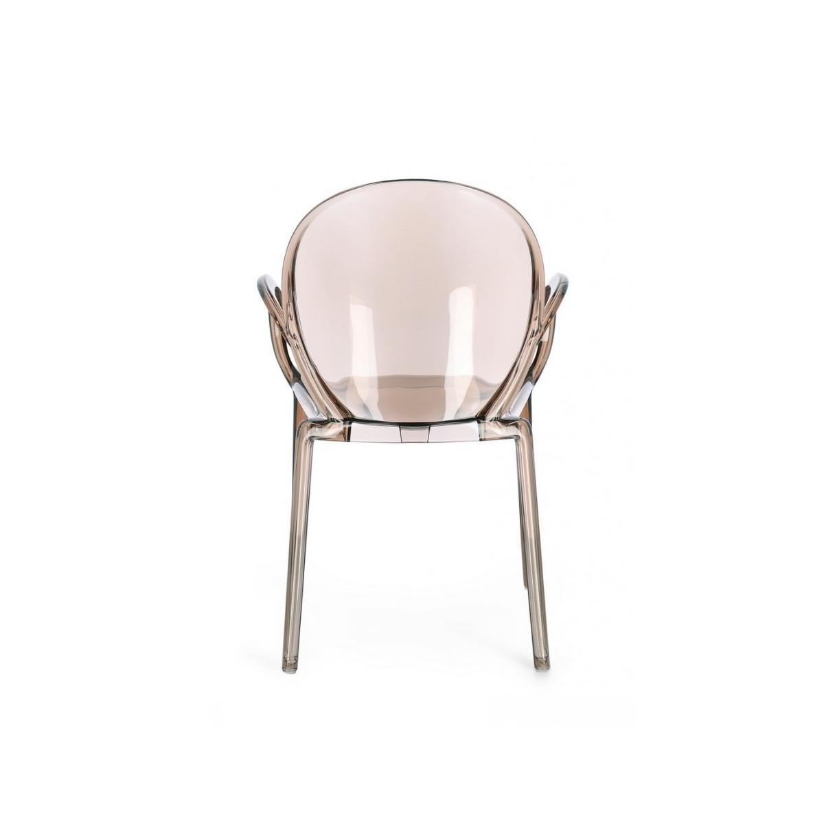 Sedia con Braccioli Camilla Coffee | Bizzotto