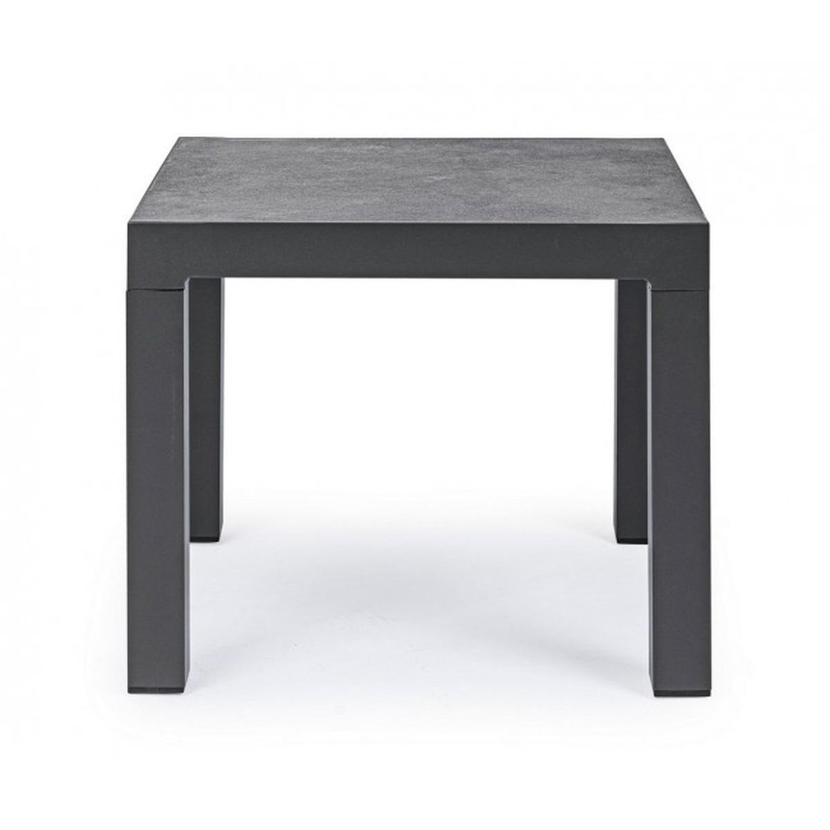 Tavolino KLEDi 50x50 Antracite Jx55 | Bizzotto