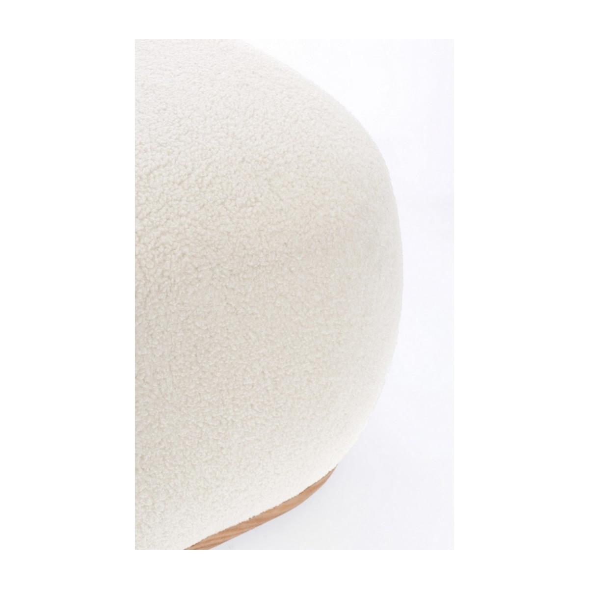 Pouff Miriana Quadro Bianco | Bizzotto