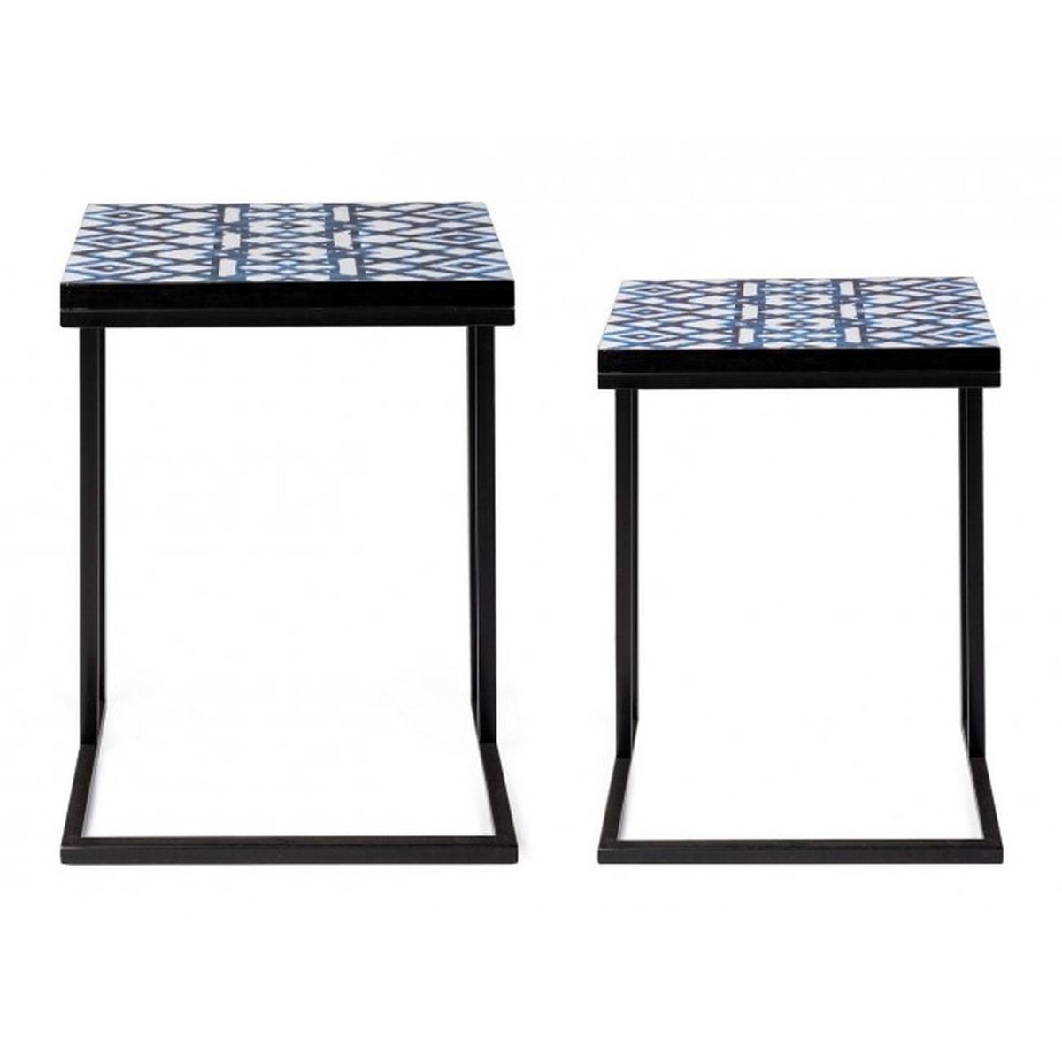 Tavolino Set pz.2 Neapolis K29 | Bizzotto