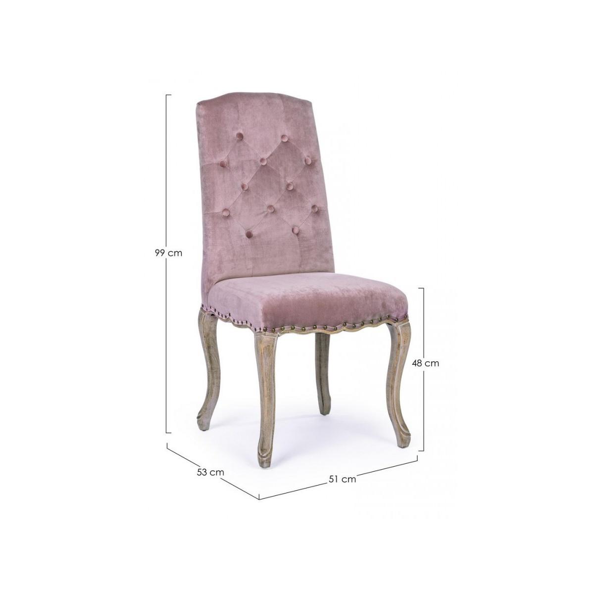 Sedia Diva Woodrose | Bizzotto