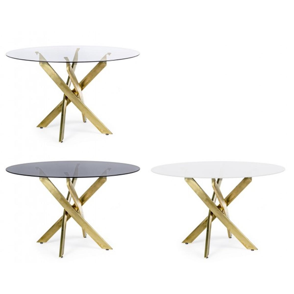 Base Tavolo George Oro cm.Ã?120 | Bizzotto