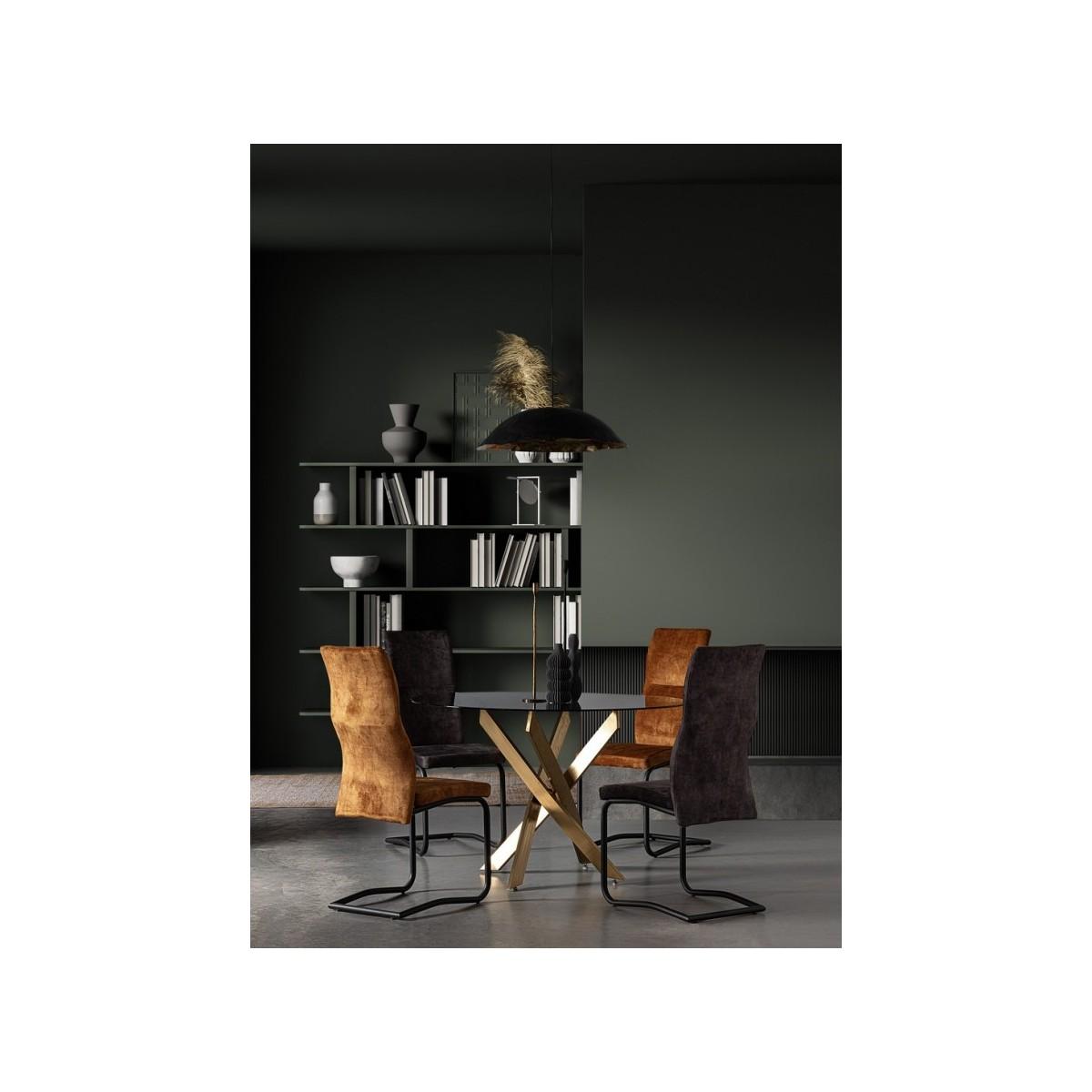 Base Tavolo George Oro cm.Ã?120 | Bizzotto