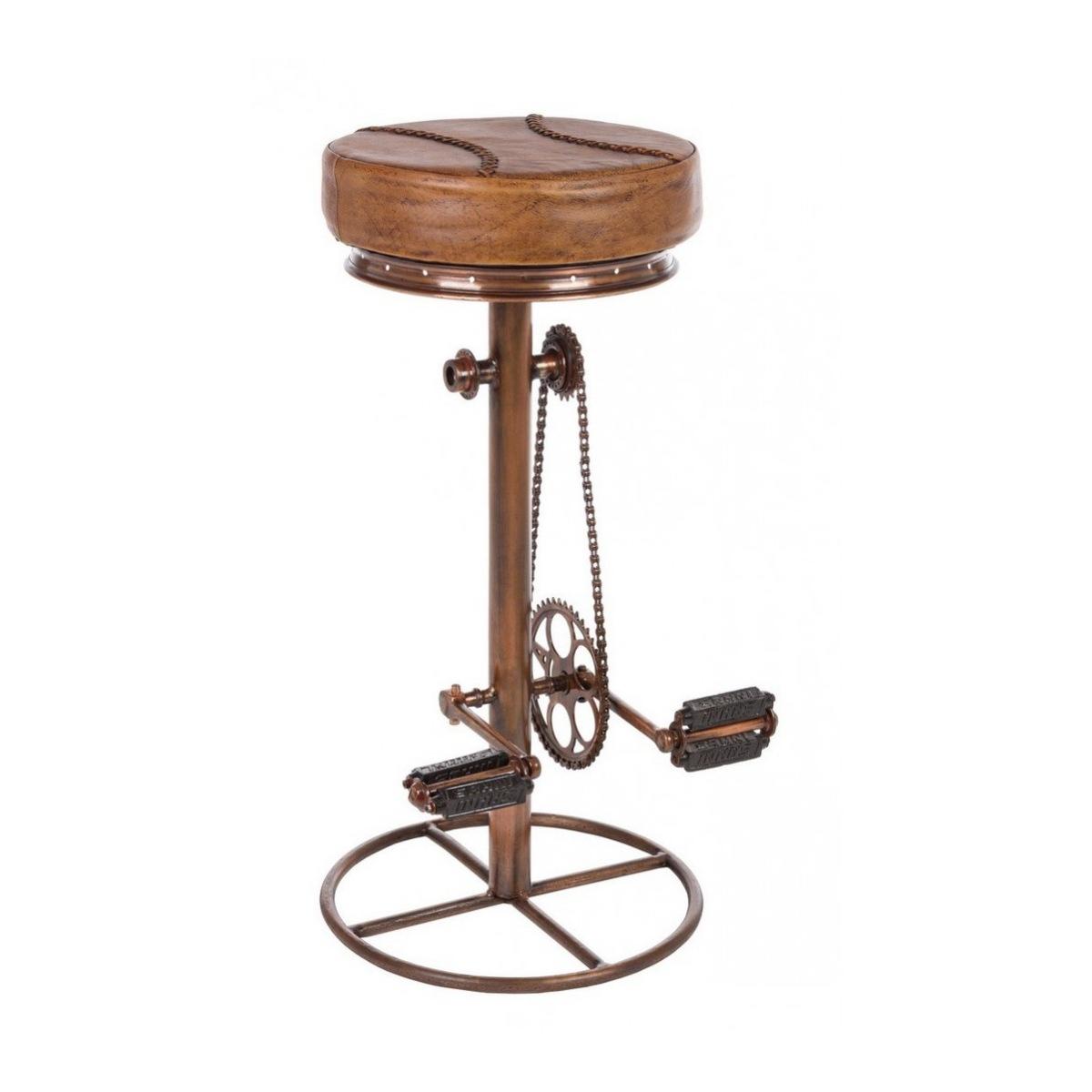 Sgabello Bar Cycle Rame cm.H80 | Bizzotto