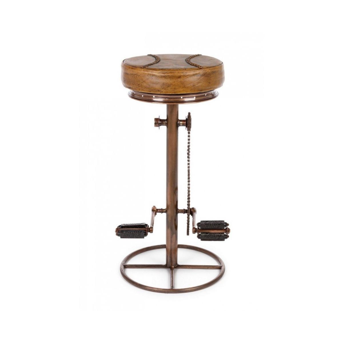 Sgabello Bar Cycle Rame cm.H80 | Bizzotto