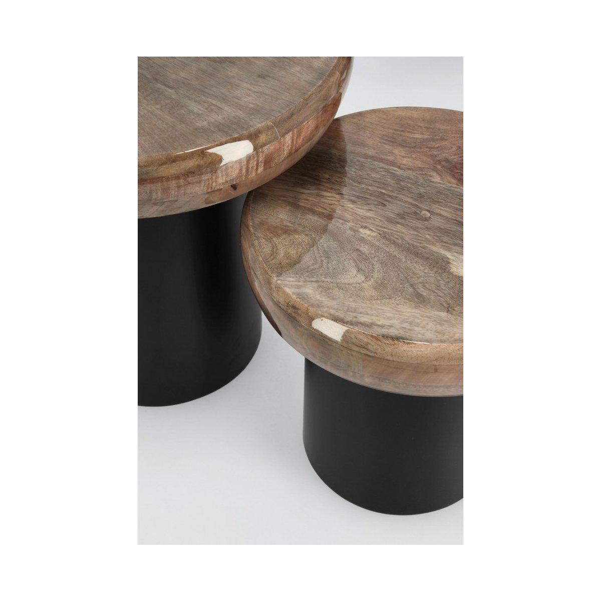 Tavolino Set pz.2 Talin Tondo | Bizzotto