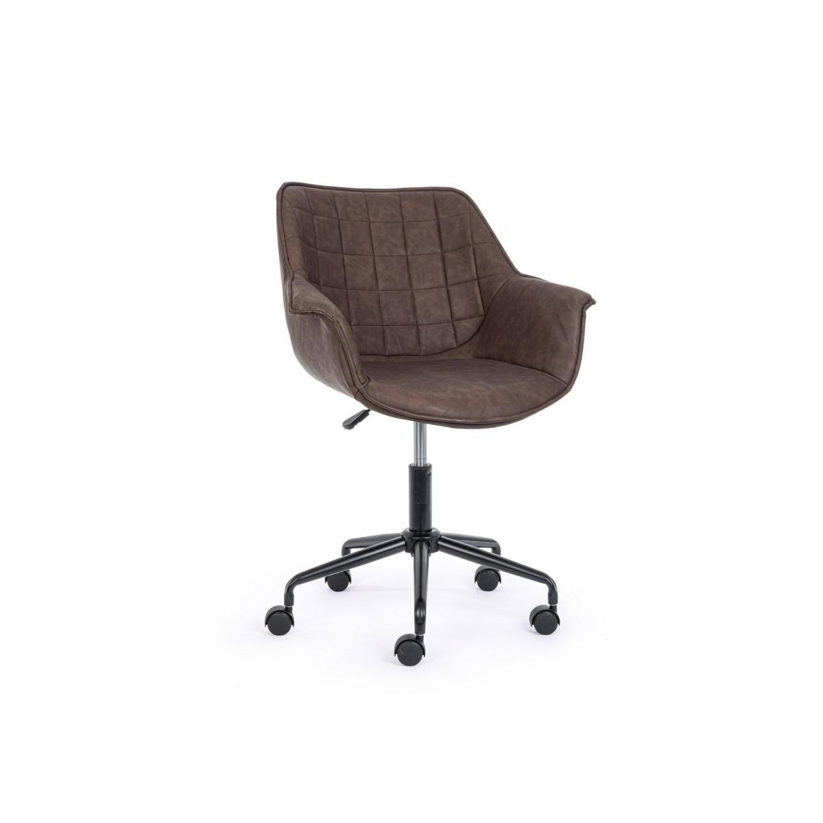 Poltrona Ufficio Joshua Marrone | Bizzotto