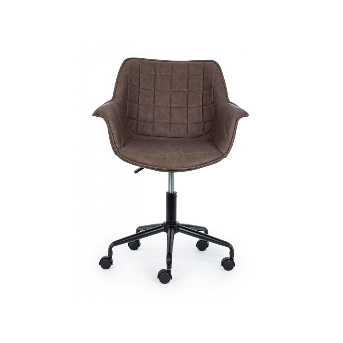 Poltrona Ufficio Joshua Marrone | Bizzotto