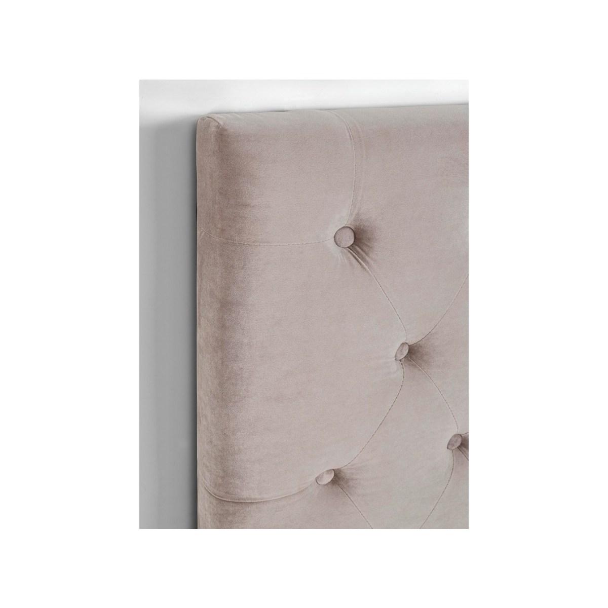 Testiera Letto Caspar Grigio Chiaro cm.160 | Bizzotto