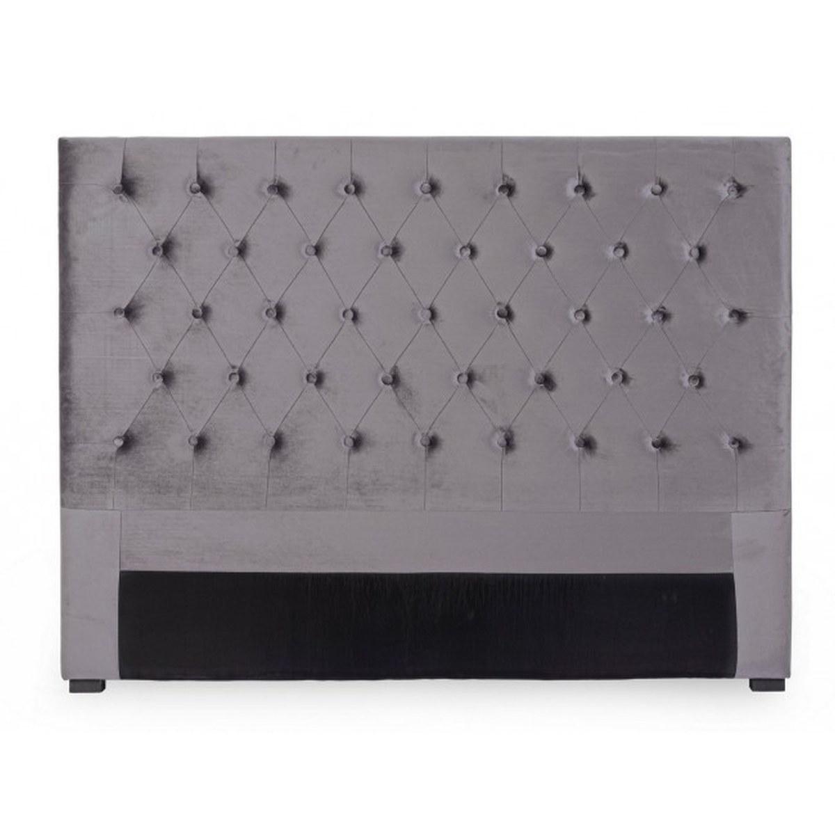 Testiera Letto Caspar Grigio Scuro cm.160 | Bizzotto