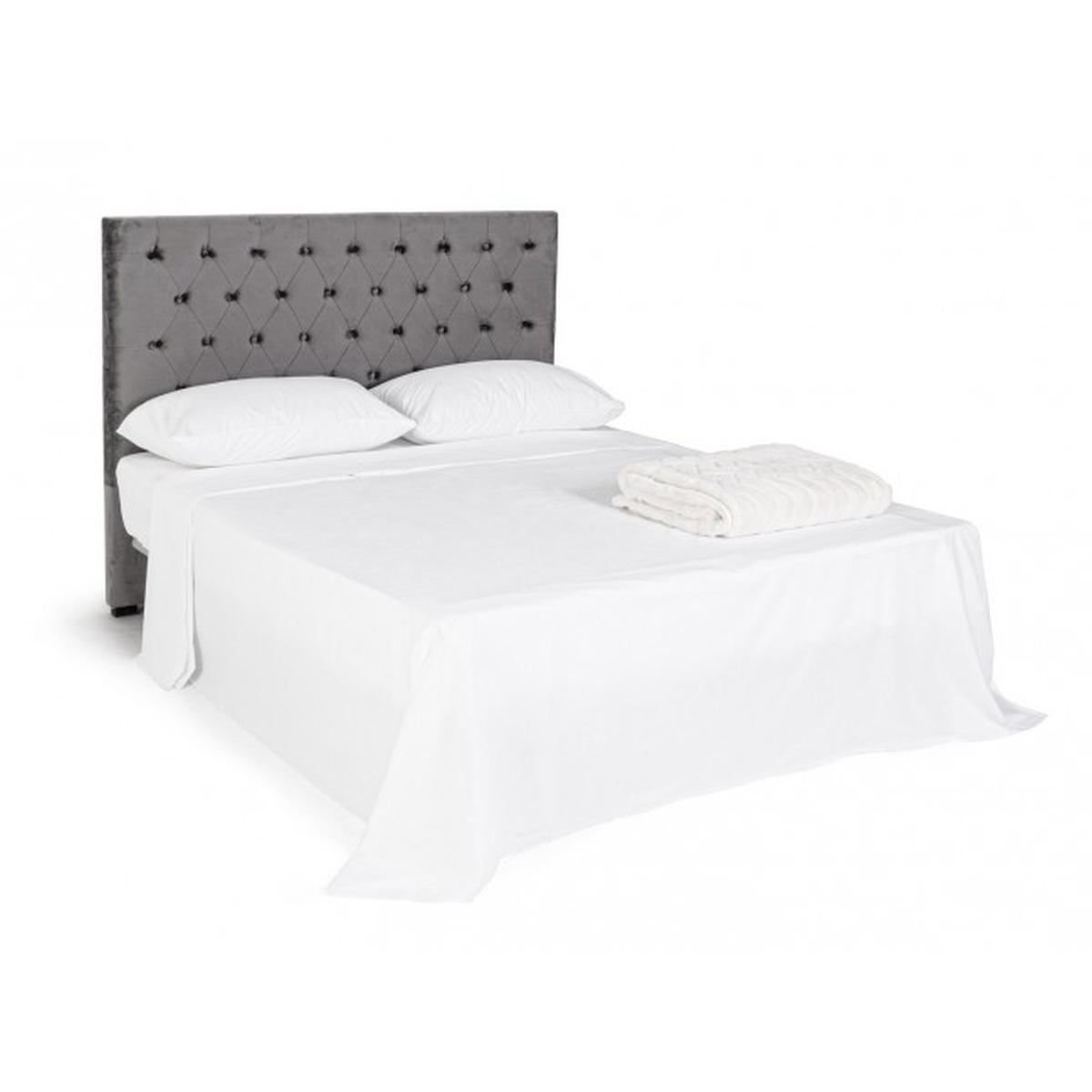 Testiera Letto Caspar Grigio Scuro cm.160 | Bizzotto