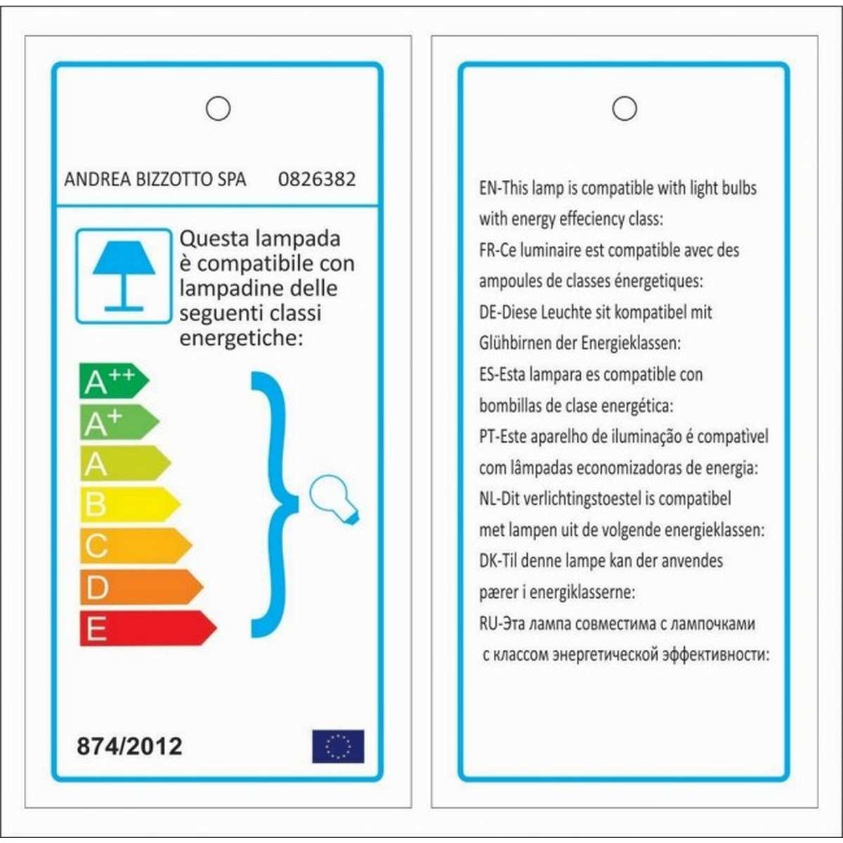 Lampadario Amish Long Brass | Bizzotto