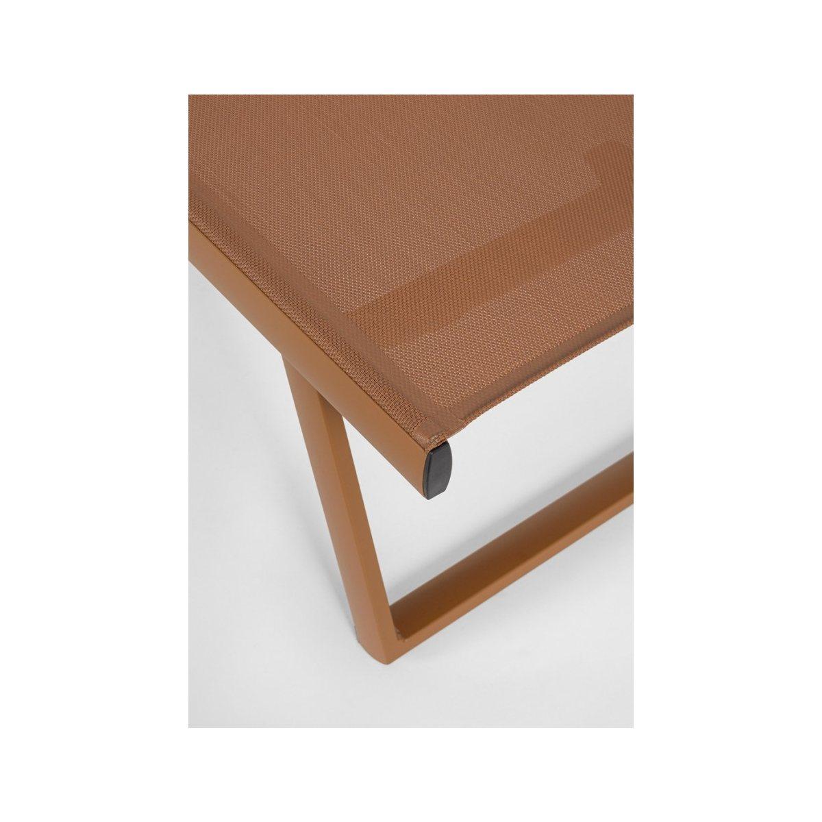 Lettino con Ruote Taylor Pecan | Bizzotto