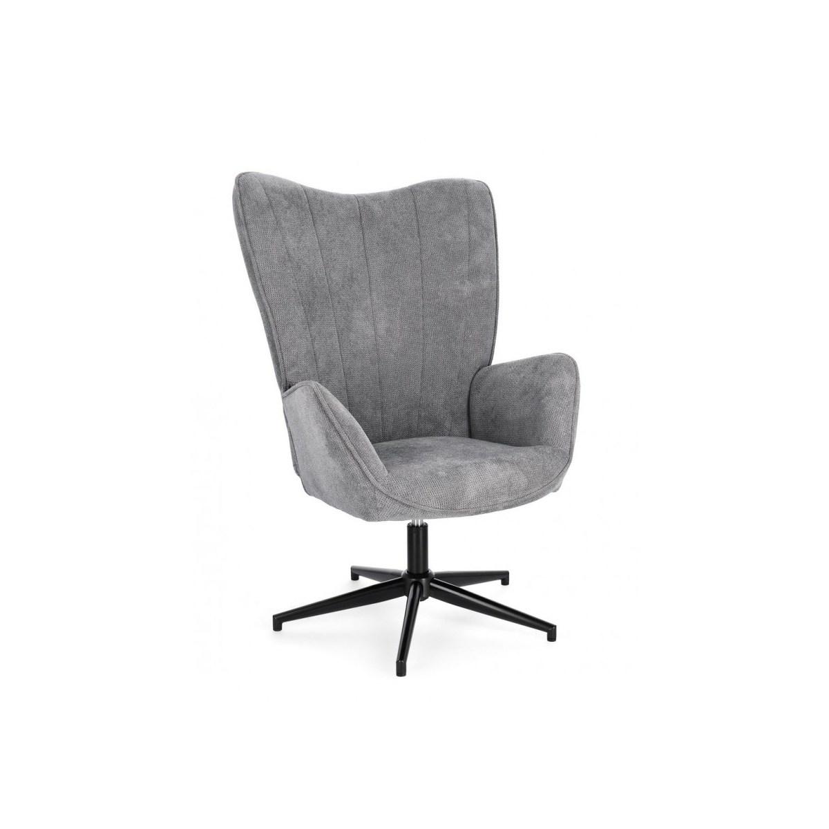 M2 Store Poltrona di Design Bouclé Grigia Bizzotto