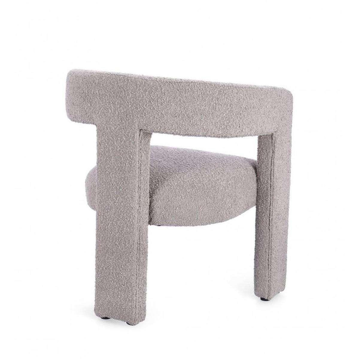 Sedia con Braccioli Arabella Grigio Perla | Bizzotto