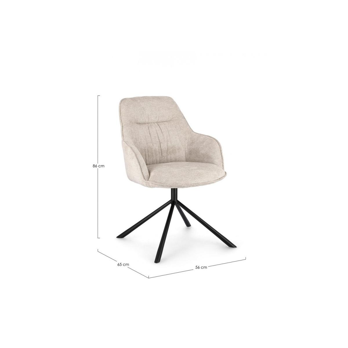 Poltrona Grant Avorio | Bizzotto