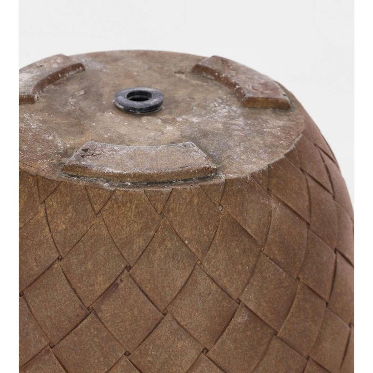 Portavaso Set pz.2 Rhombus Bomb Alto Rusty | Bizzotto