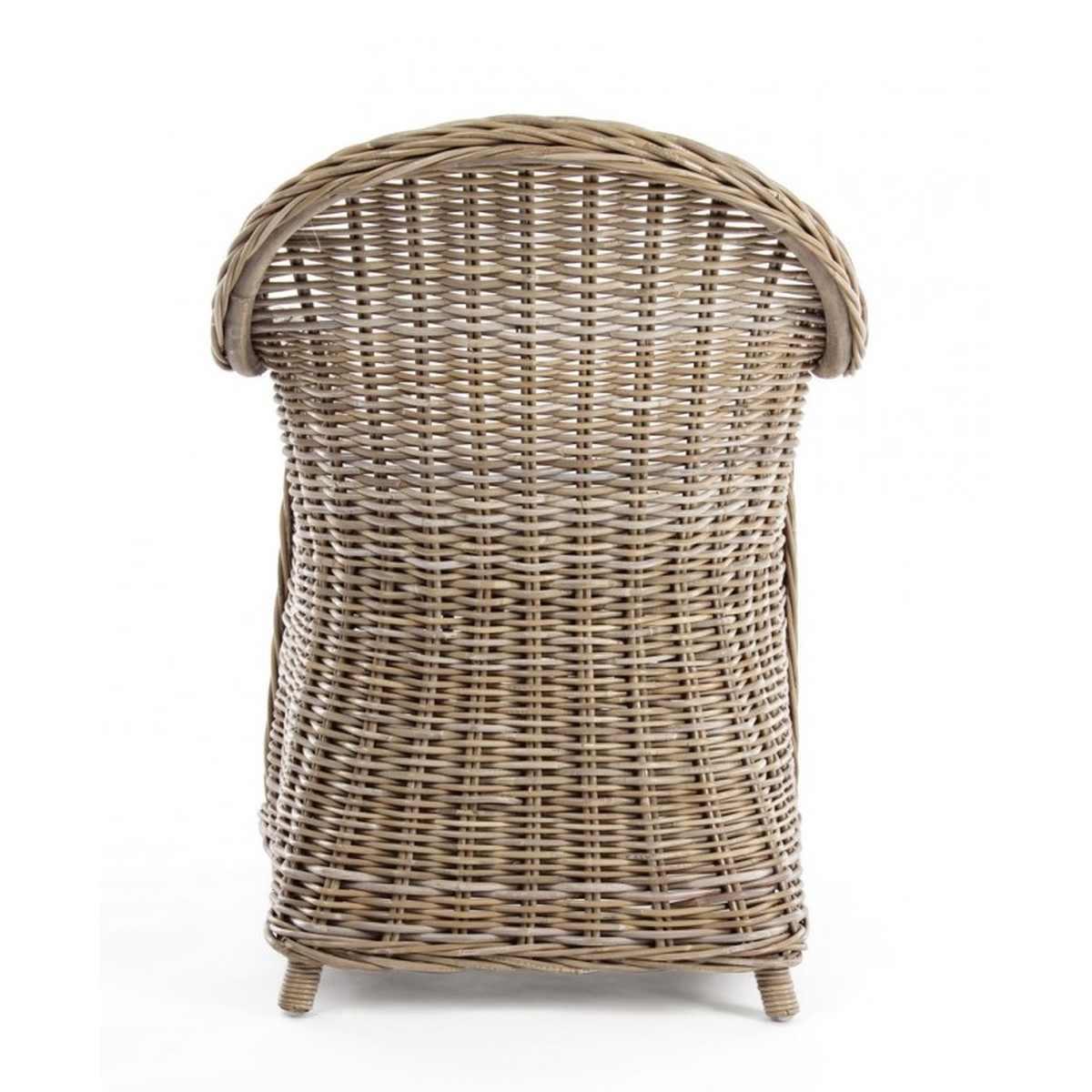 Poltrona con Cuscino Martin New Naturale | Bizzotto