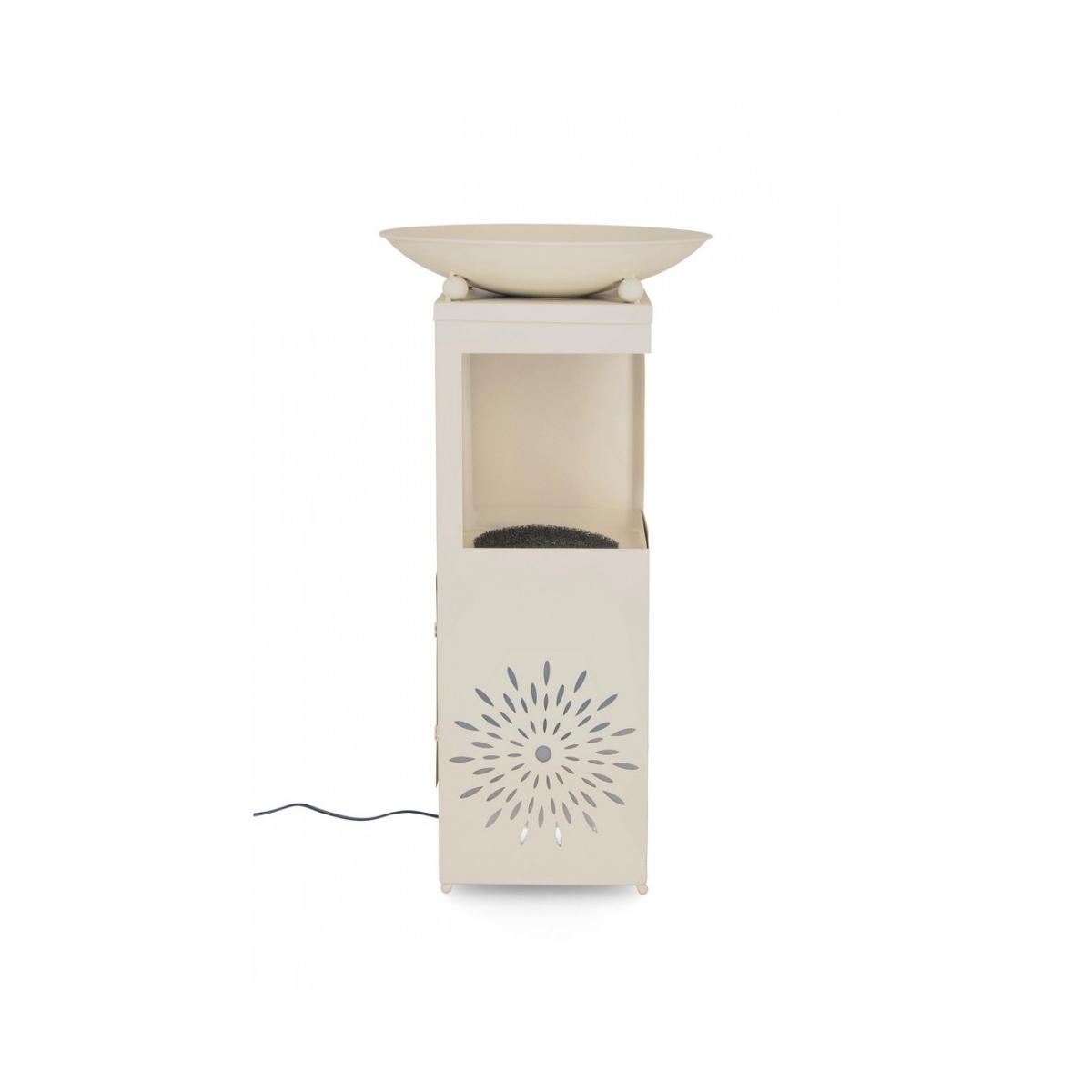 Fontana Yuki Rettangolare Beige 40,5x78H con LED | Bizzotto