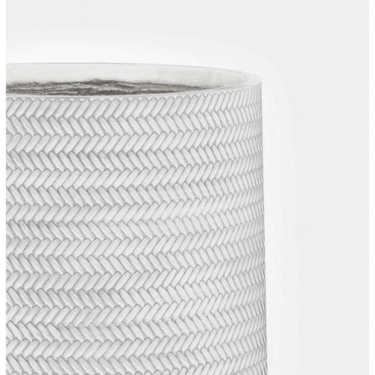 Portavaso Set pz.2 Tressage To Alto Bianco | Bizzotto