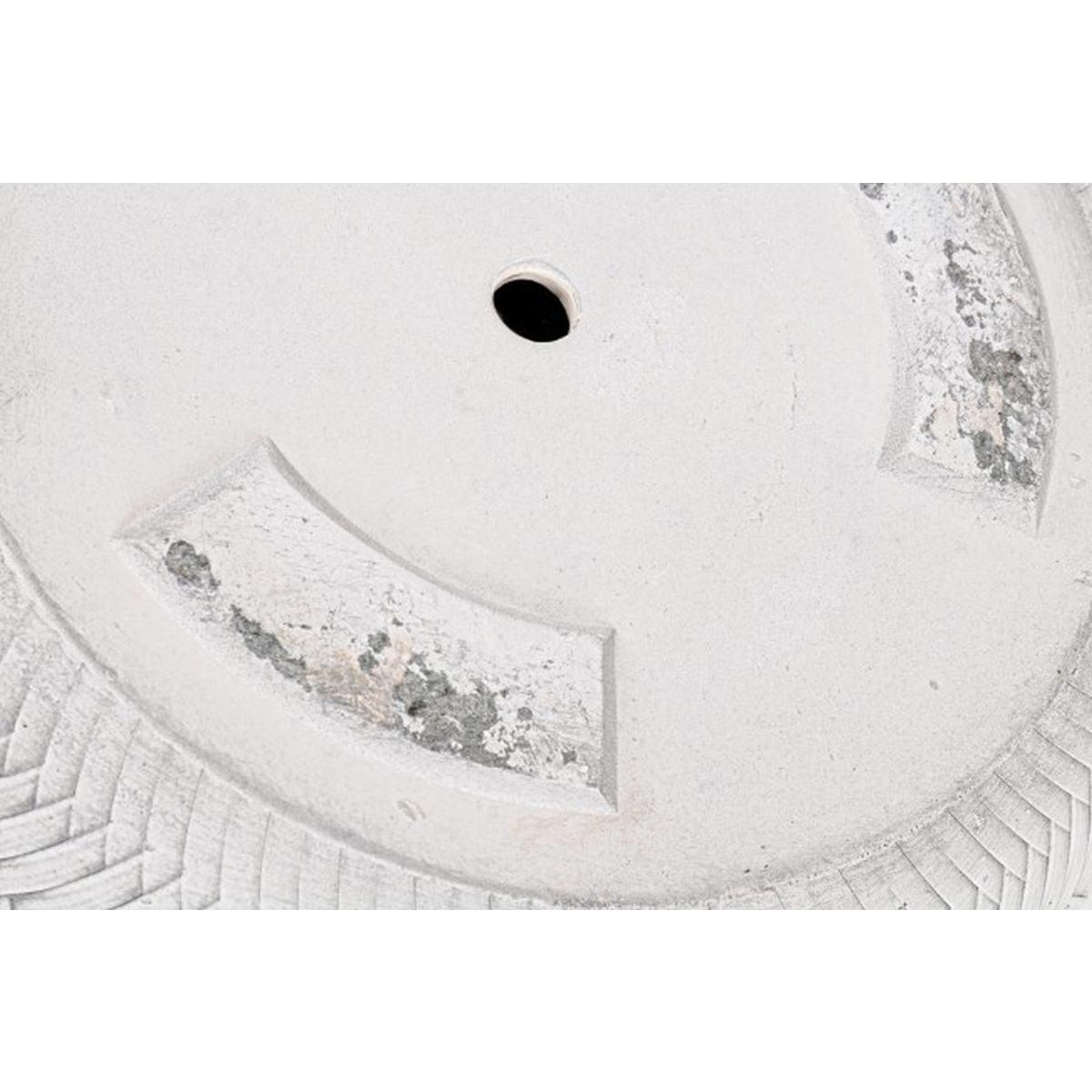 Portavaso Set pz.2 Tressage To Alto Bianco | Bizzotto