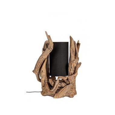 Lampada Tavolo Bion Nero cm.H70 | Bizzotto