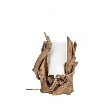 Lampada Tavolo Bion Bianco cm.H70 | Bizzotto