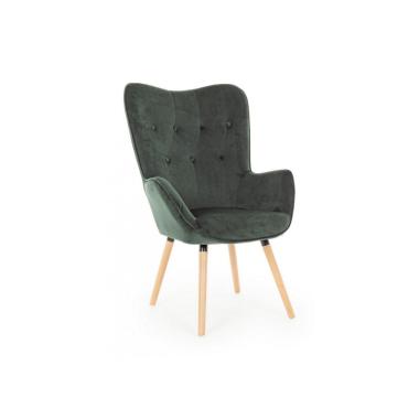Poltrona Juliet Velvet Verde Bosco | Bizzotto
