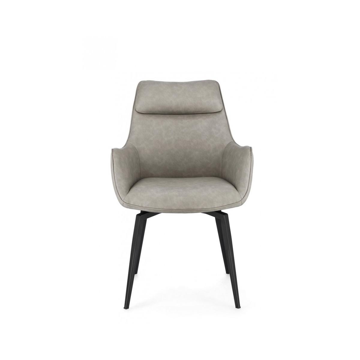 Poltrona Lawrence Pu Tortora | Bizzotto