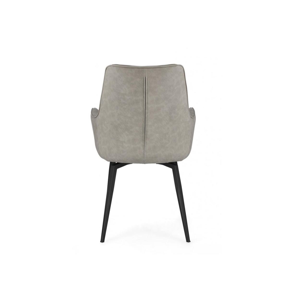 Poltrona Lawrence Pu Tortora | Bizzotto