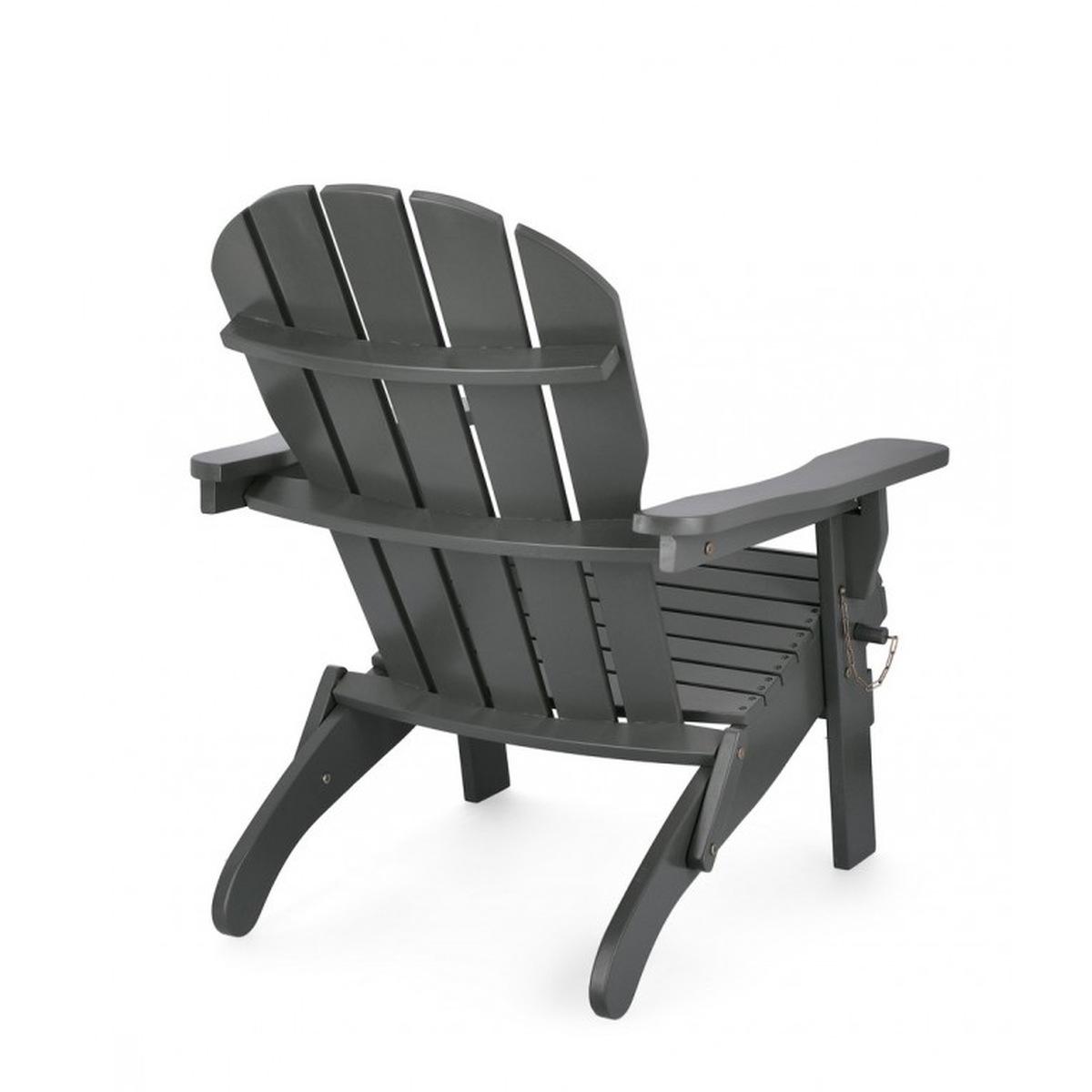 Poltrona Pieghevole Filadelfia Grigio | Bizzotto