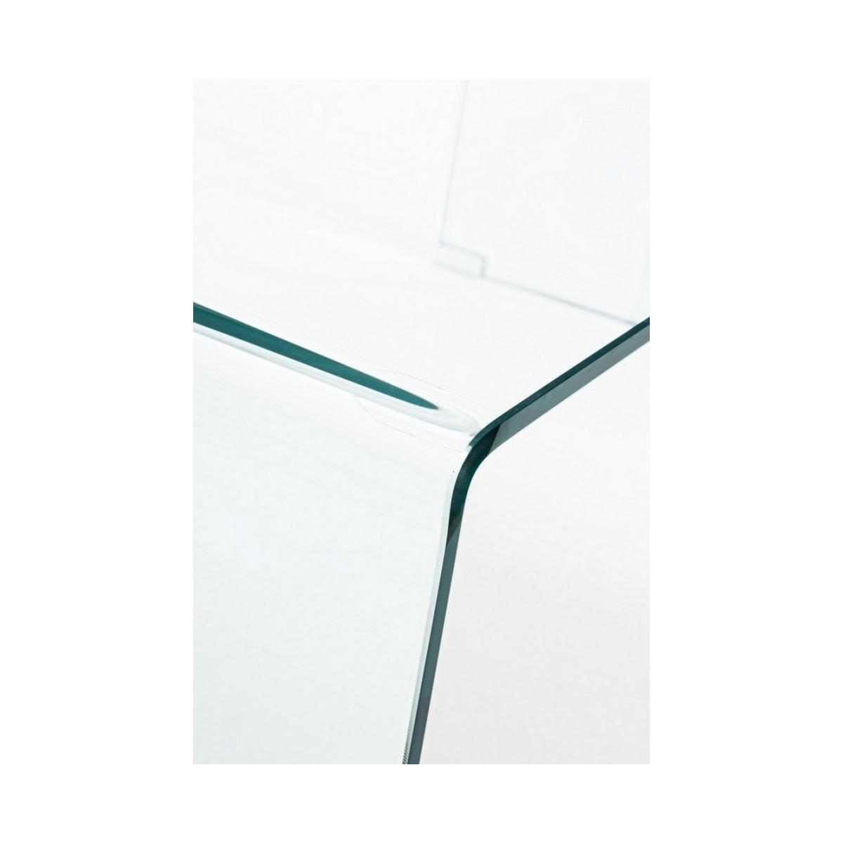 Tavolino Iride Rettangolare Vetro cm.120x60 | Bizzotto