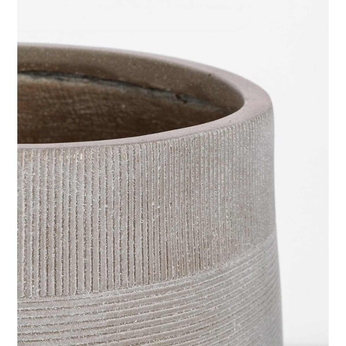 Portavaso Set pz.2 Rigo Bomb Beige Alto | Bizzotto