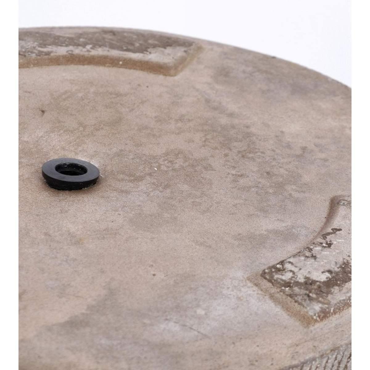 Portavaso Set pz.2 Rigo Bomb Beige Alto | Bizzotto