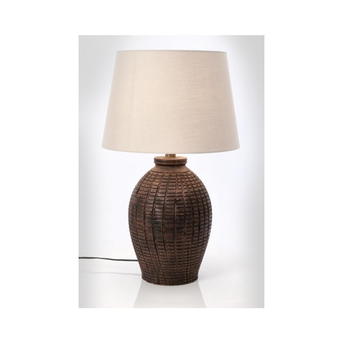 Lampada Tavolo Linea Bianco cm.H63 | Bizzotto