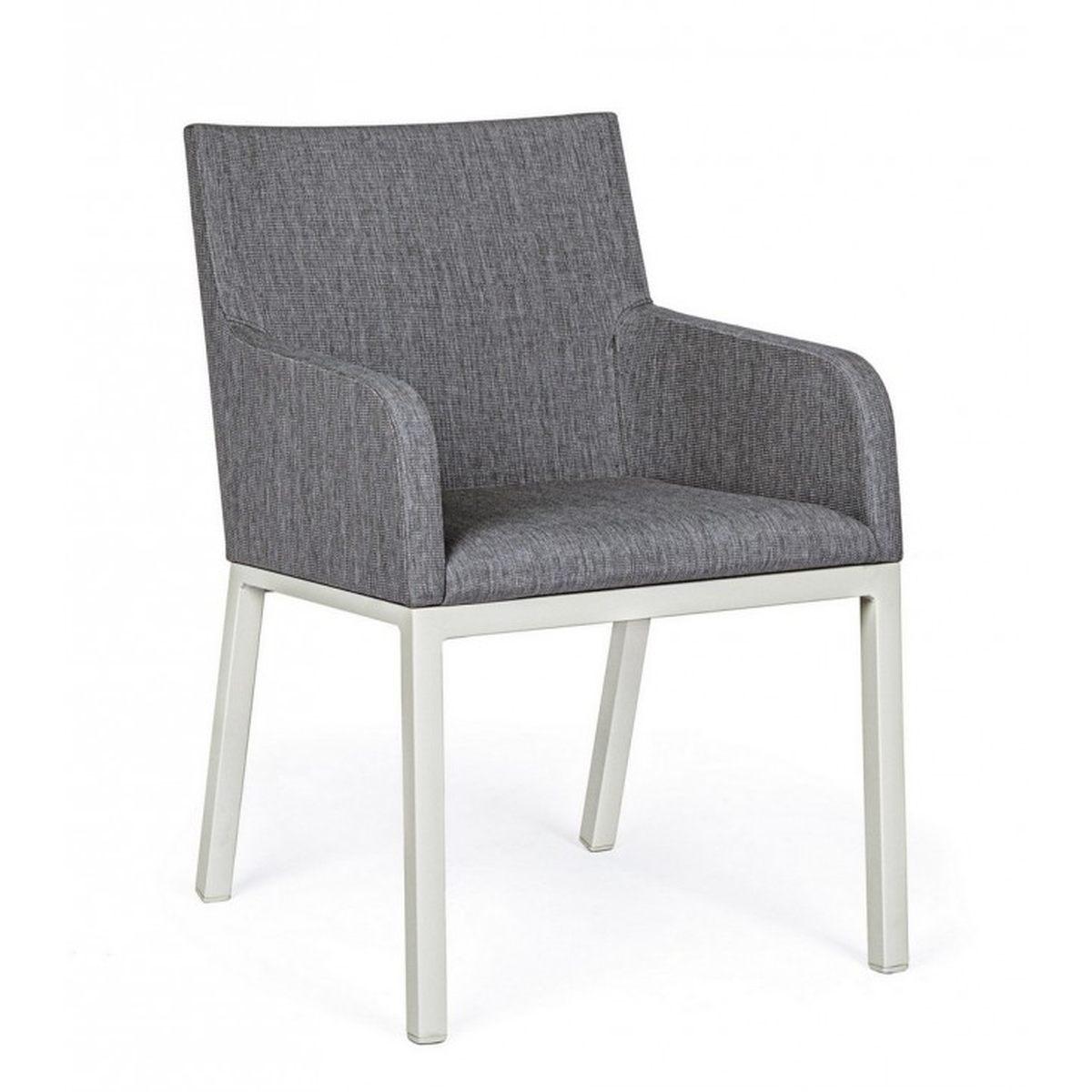 Sedia con Braccioli Owen Lunar | Bizzotto