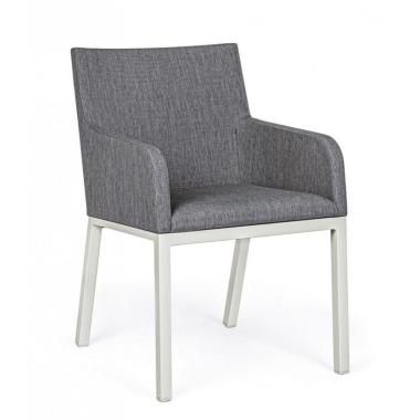 Sedia con Braccioli Owen Lunar | Bizzotto